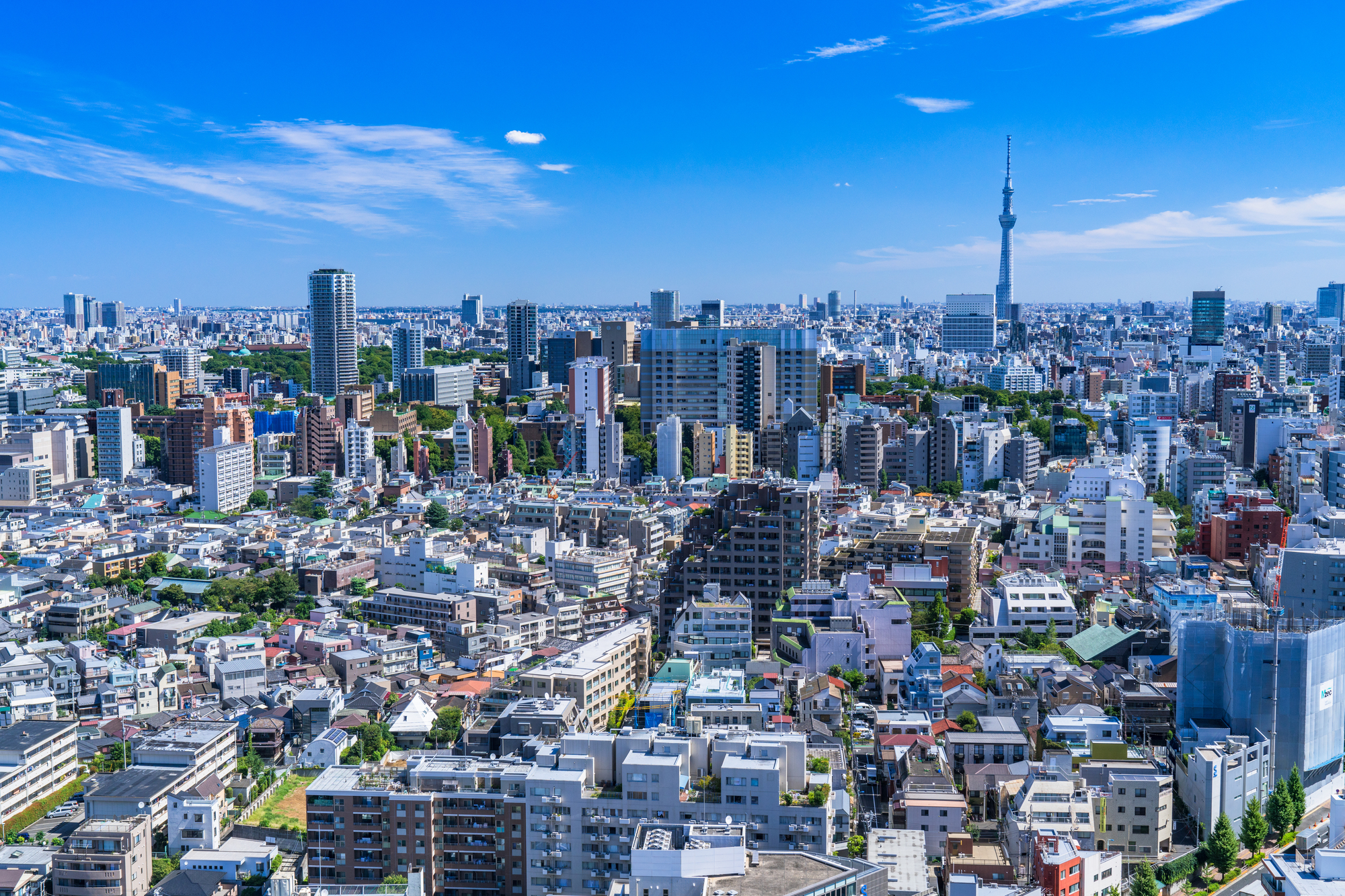 東京の街並み